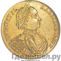 Двойной червонец 1714 года