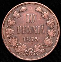 10 пенни 1875 года  Для Финляндии