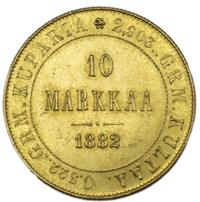 10 марок 1882 года S Для Финляндии
