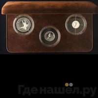 25 рублей 1995 года ЛМД Платина