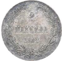2 марки 1908 года L Для Финляндии