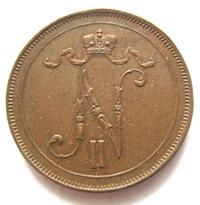 10 пенни 1916 года  Для Финляндии