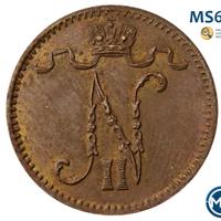 1 пенни 1913 года  Для Финляндии