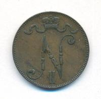5 пенни 1898 года  Для Финляндии