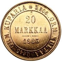 20 марок 1903 года L Для Финляндии