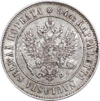 1 марка 1908 года L Для Финляндии