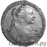 Полтина 1737 года