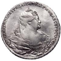 1 рубль 1738 года