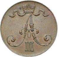 5 пенни 1889 года  Для Финляндии