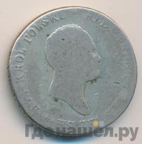 2 злотых 1819 года