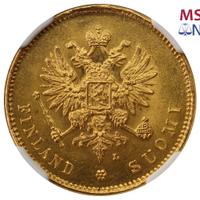 20 марок 1910 года L Для Финляндии