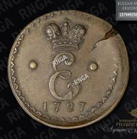 1 грош 1727 года