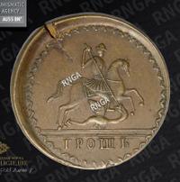 1 грош 1727 года