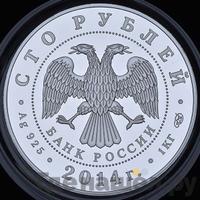 100 рублей 2014 года СПМД