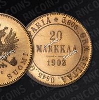 20 марок 1903 года L Для Финляндии