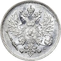 25 пенни 1909 года L Для Финляндии