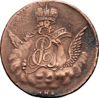 1 копейка 1755 года