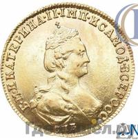 5 рублей 1781 года