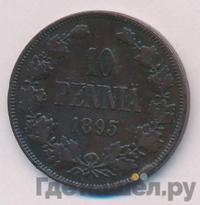10 пенни 1895 года  Для Финляндии