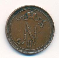 10 пенни 1911 года  Для Финляндии