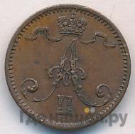 1 пенни 1874 года  Для Финляндии