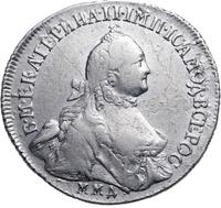 Полуполтинник 1765 года