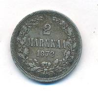 2 марки 1872 года S Для Финляндии
