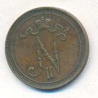 10 пенни 1907 года  Для Финляндии