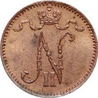 1 пенни 1900 года  Для Финляндии