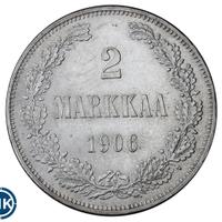 2 марки 1906 года L Для Финляндии