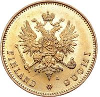 20 марок 1891 года L Для Финляндии