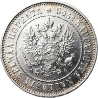 1 марка 1908 года L Для Финляндии