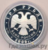 3 рубля 2009 года ММД