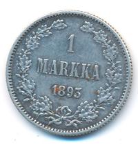 1 марка 1893 года L Для Финляндии