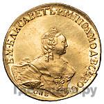 10 рублей 1756 года