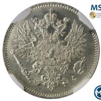 25 пенни 1909 года L Для Финляндии