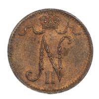 1 пенни 1915 года  Для Финляндии