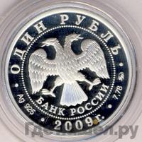 1 рубль 2009 года ММД