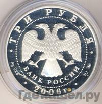 3 рубля 2006 года ММД