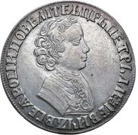 1 рубль 1705 года