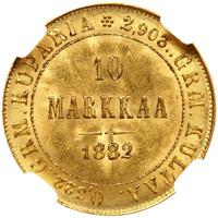 10 марок 1882 года S Для Финляндии