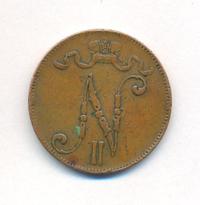 5 пенни 1897 года  Для Финляндии