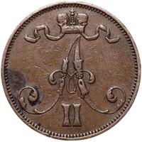 5 пенни 1873 года  Для Финляндии