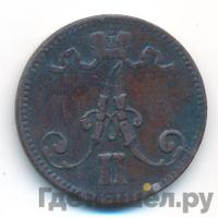 5 пенни 1865 года  Для Финляндии