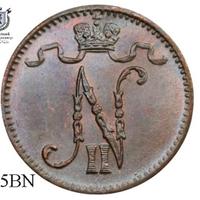 1 пенни 1911 года  Для Финляндии