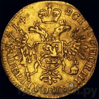 Червонец 1714 года