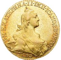 10 рублей 1769 года СПБ