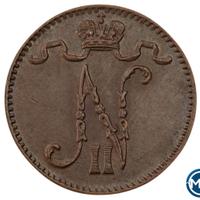 1 пенни 1913 года  Для Финляндии