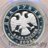 2 рубля 2003 года ММД
