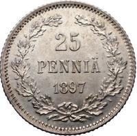 25 пенни 1897 года L Для Финляндии